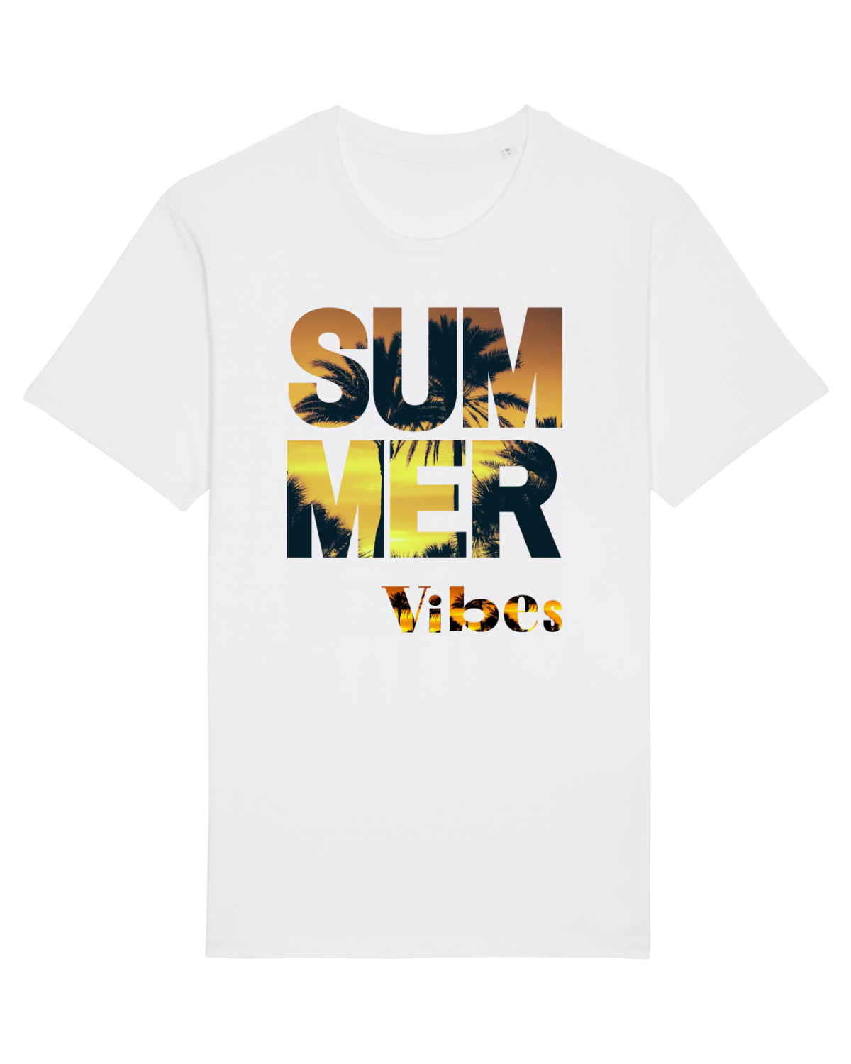 Tricou mânecă scurtă Unisex Rocker White