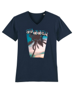 Summer Vibes  Tricou mânecă scurtă guler V Bărbat Presenter