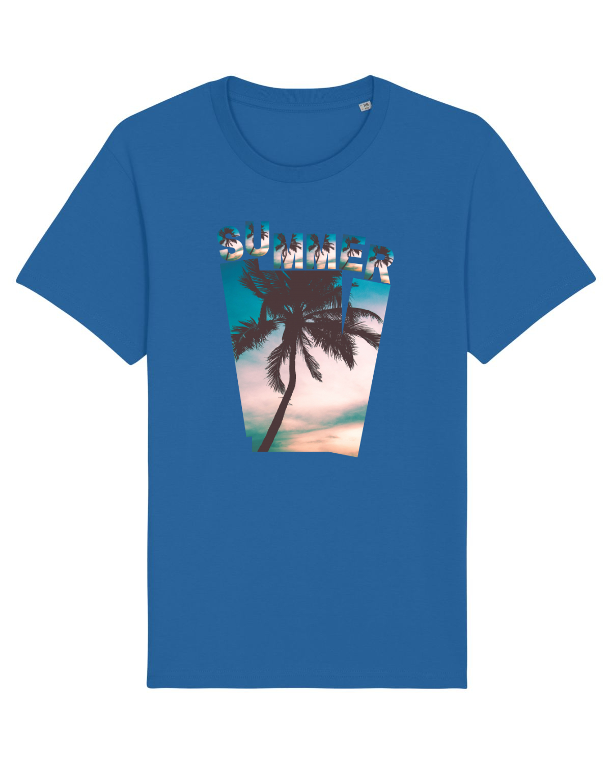Tricou mânecă scurtă Unisex Rocker Royal Blue