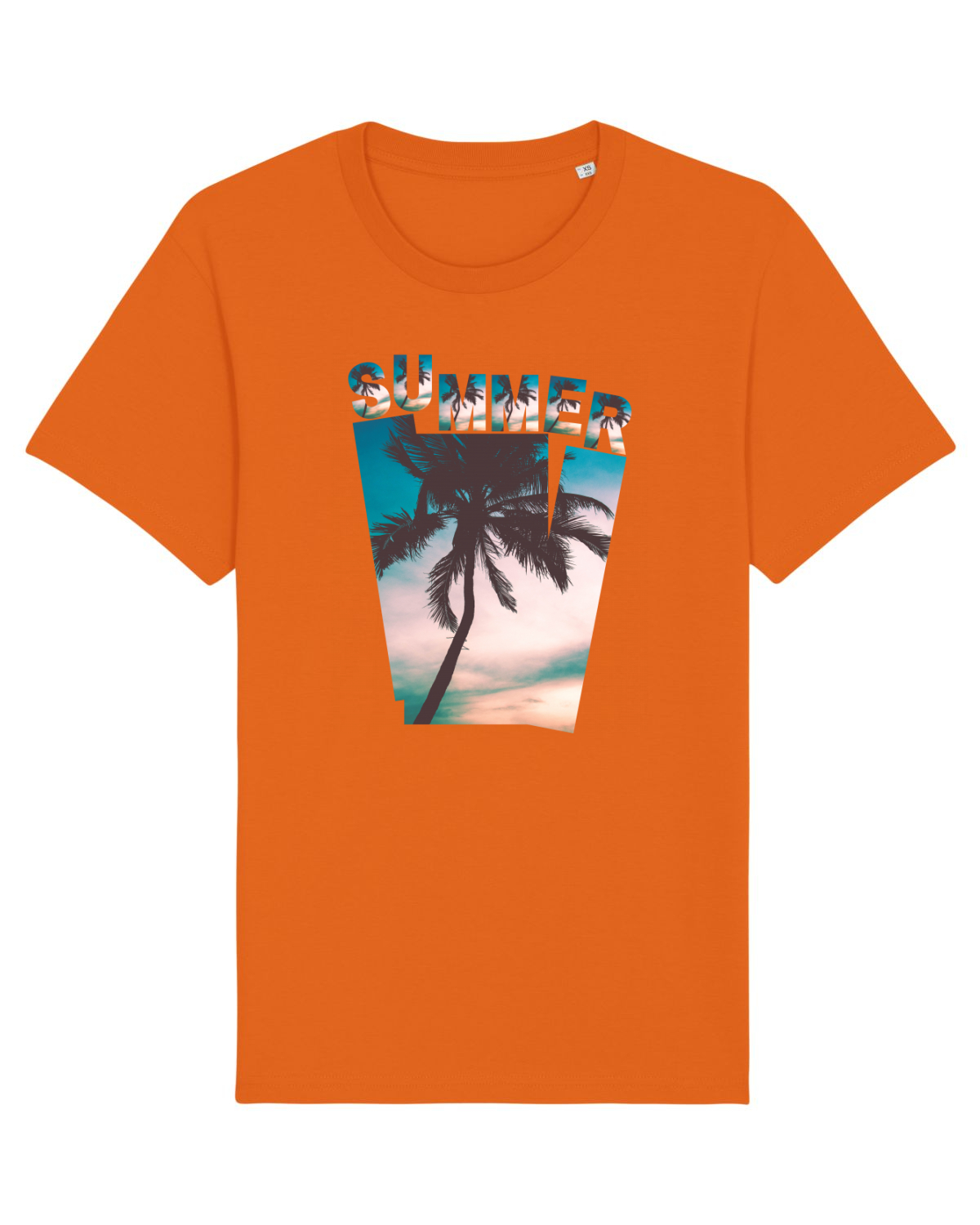 Tricou mânecă scurtă Unisex Rocker Bright Orange