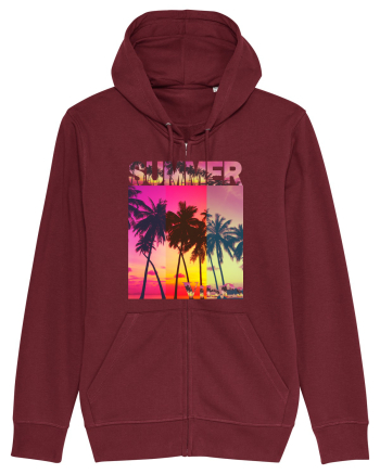 Summer Vibes  Burgundy