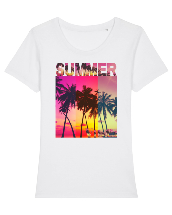 Summer Vibes  White
