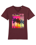 Summer Vibes  Tricou mânecă scurtă guler V Bărbat Presenter