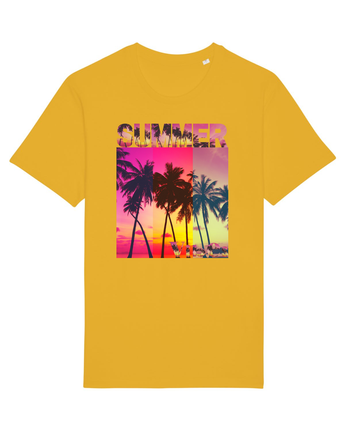 Tricou mânecă scurtă Unisex Rocker Spectra Yellow