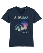Summer Vibes  Tricou mânecă scurtă guler V Bărbat Presenter