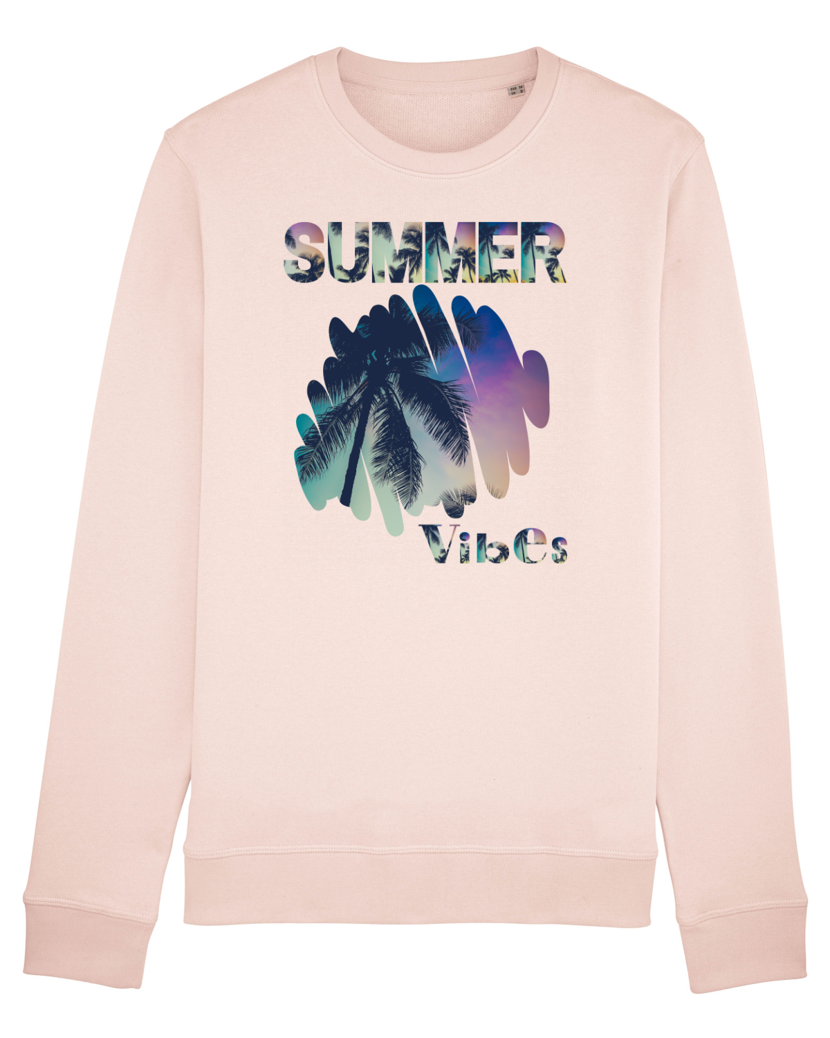 Bluză mânecă lungă Unisex Rise Candy Pink