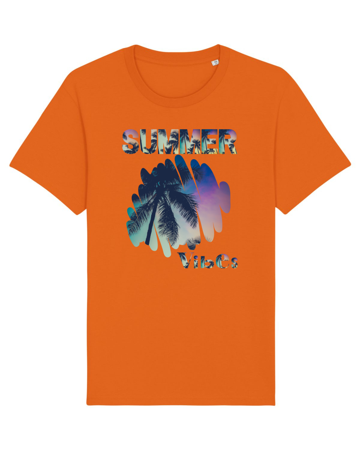 Tricou mânecă scurtă Unisex Rocker Bright Orange