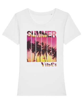 Summer Vibes  White