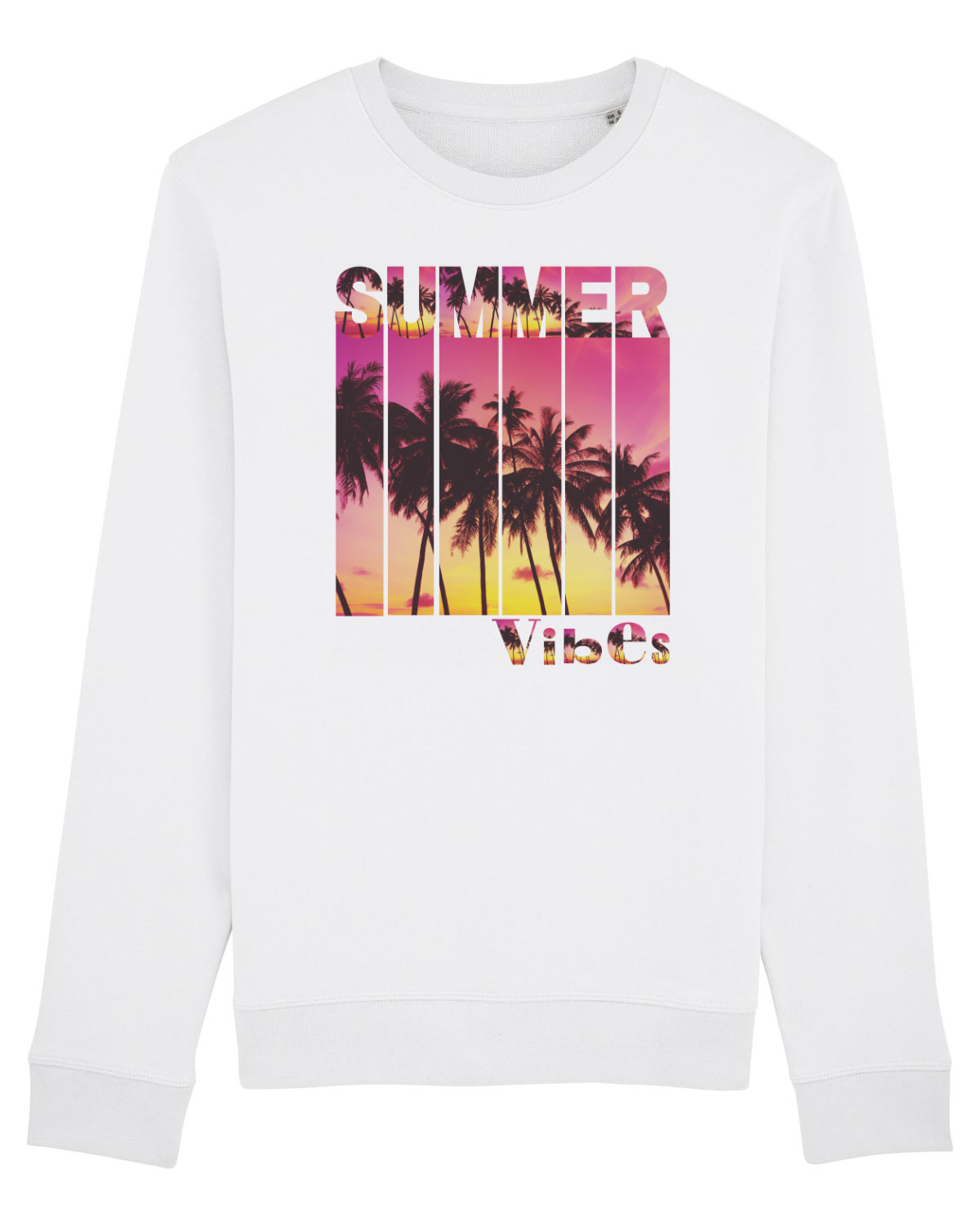 Bluză mânecă lungă Unisex Rise White