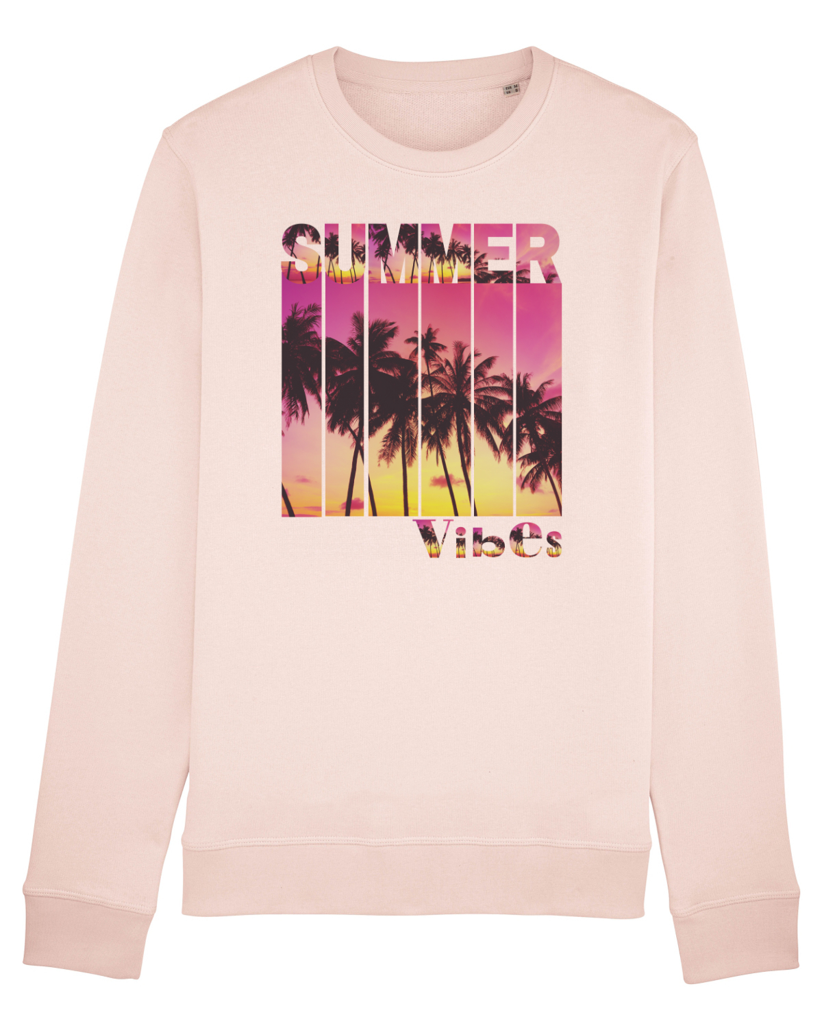 Bluză mânecă lungă Unisex Rise Candy Pink