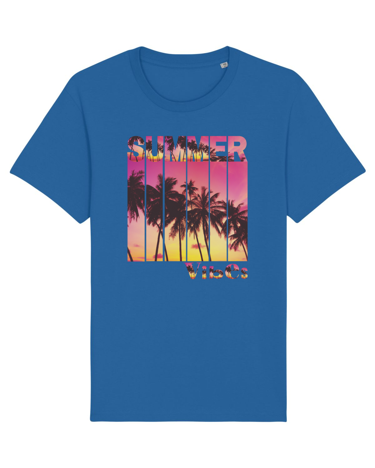 Tricou mânecă scurtă Unisex Rocker Royal Blue
