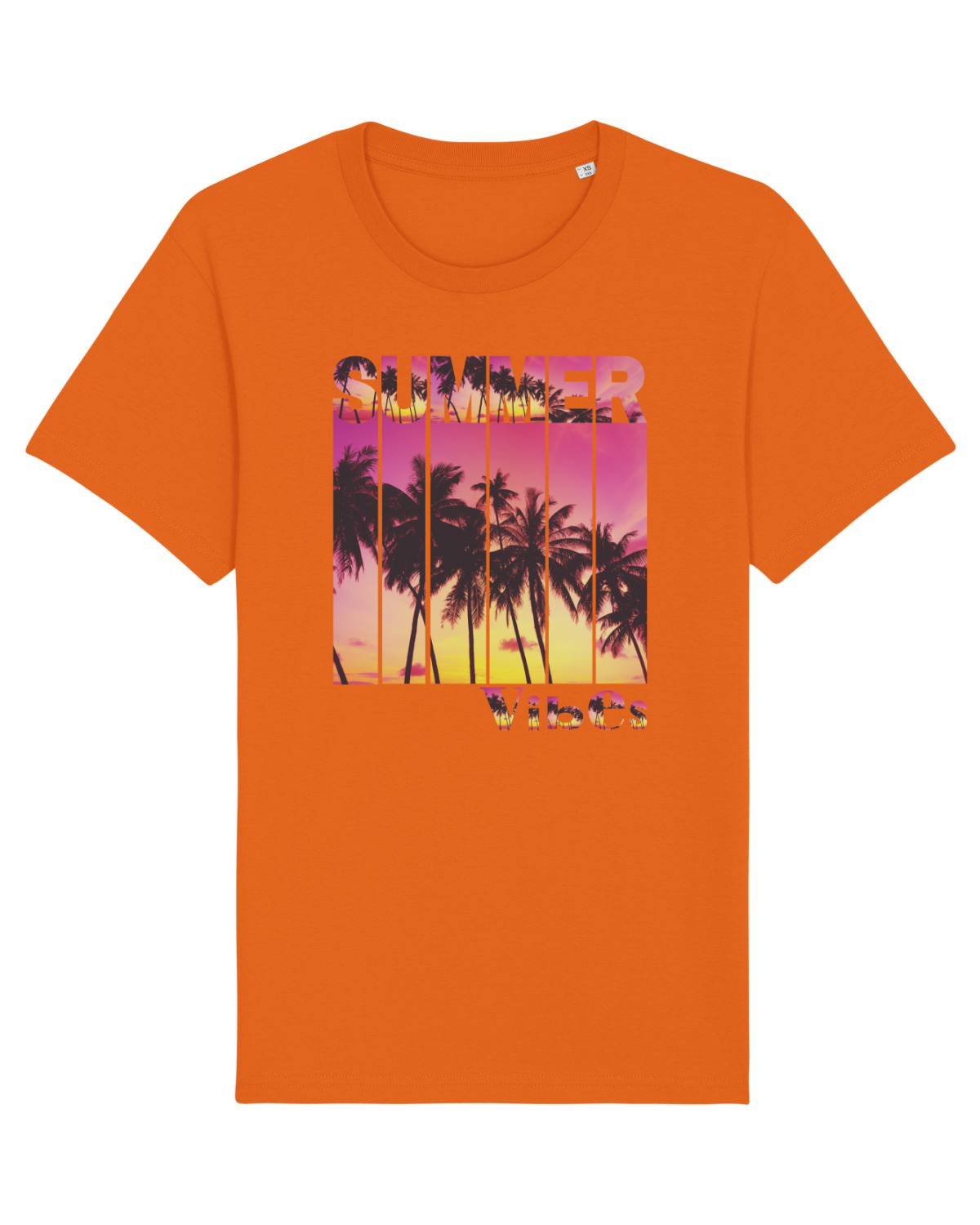 Tricou mânecă scurtă Unisex Rocker Bright Orange