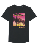 Summer Vibes  Tricou mânecă scurtă guler larg Bărbat Skater