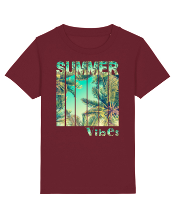 Summer Vibes  Burgundy