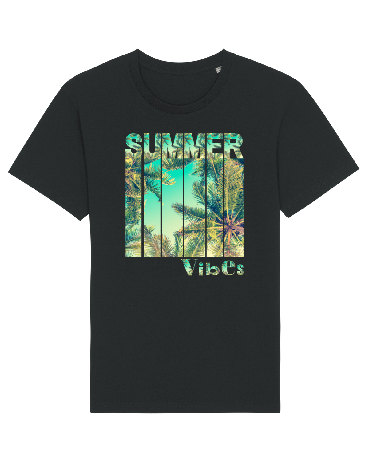 Tricou mânecă scurtă Unisex Rocker Black