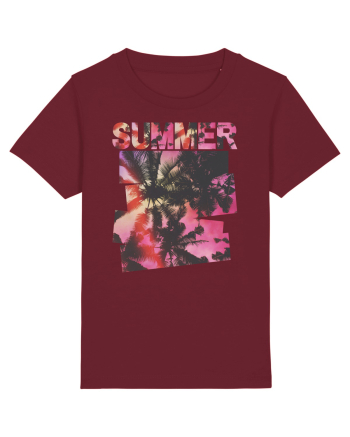 Summer Vibes  Burgundy