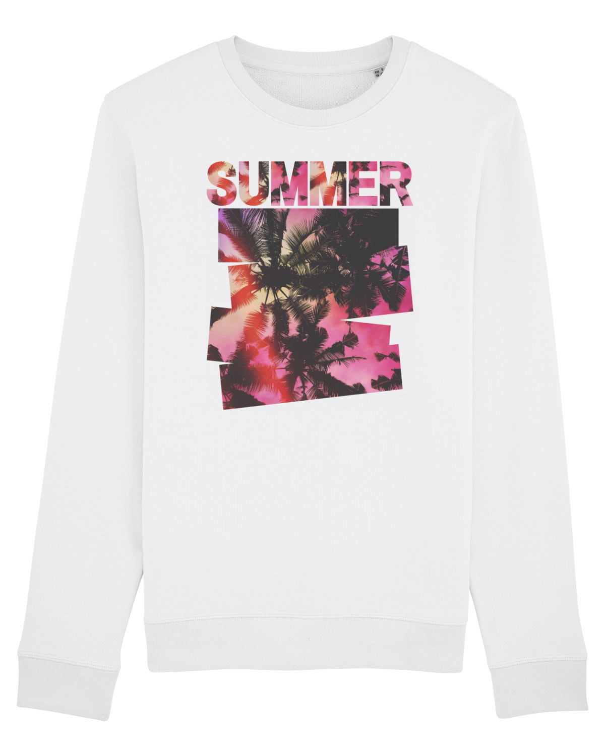 Bluză mânecă lungă Unisex Rise White