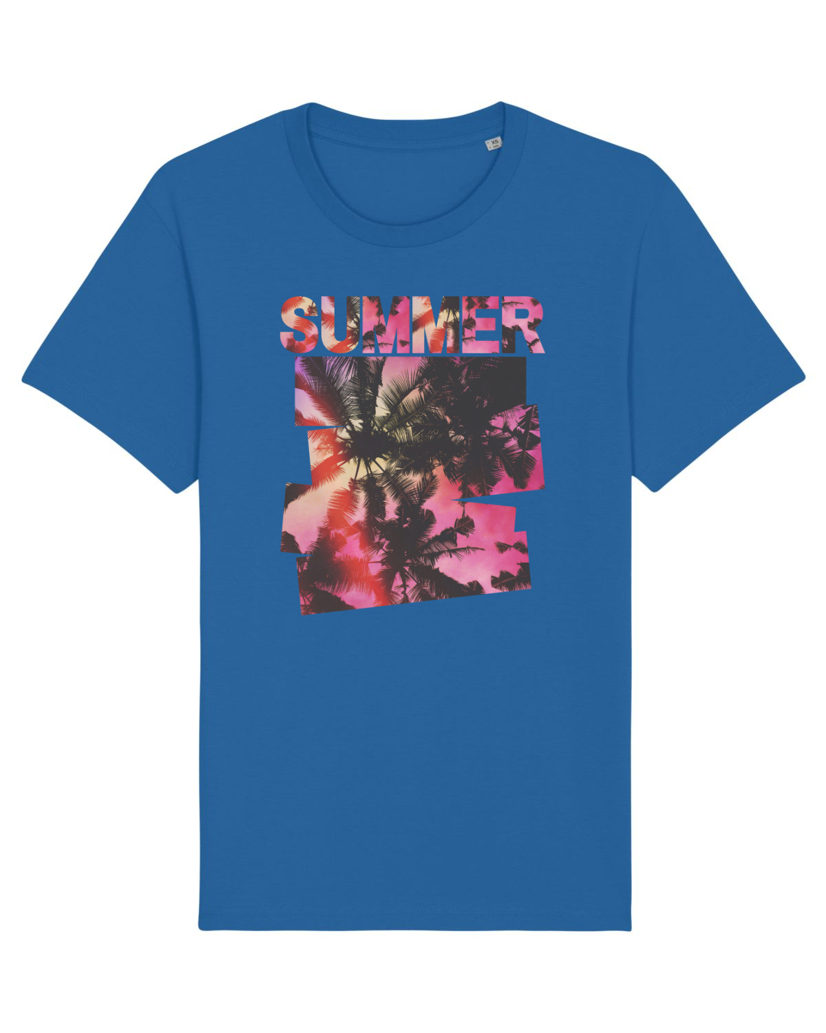 Tricou mânecă scurtă Unisex Rocker Royal Blue