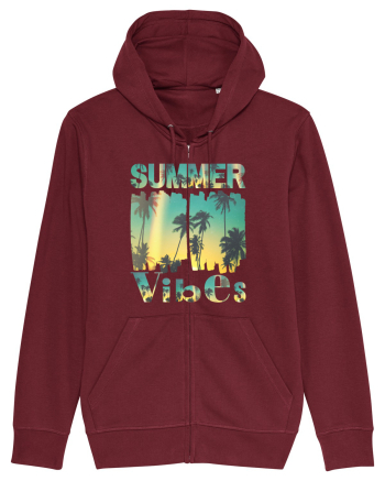 Summer Vibes  Burgundy