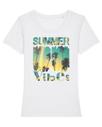 Summer Vibes  White