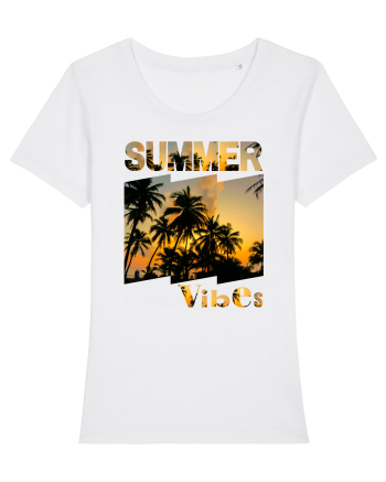 Summer Vibes  White