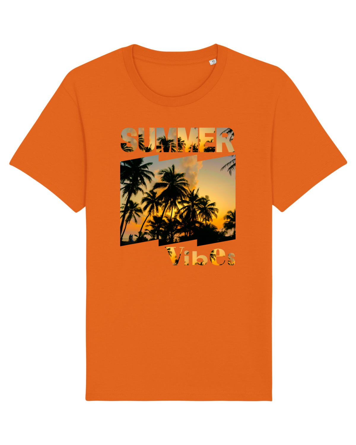 Tricou mânecă scurtă Unisex Rocker Bright Orange