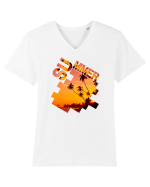 Summer Vibes  Tricou mânecă scurtă guler V Bărbat Presenter