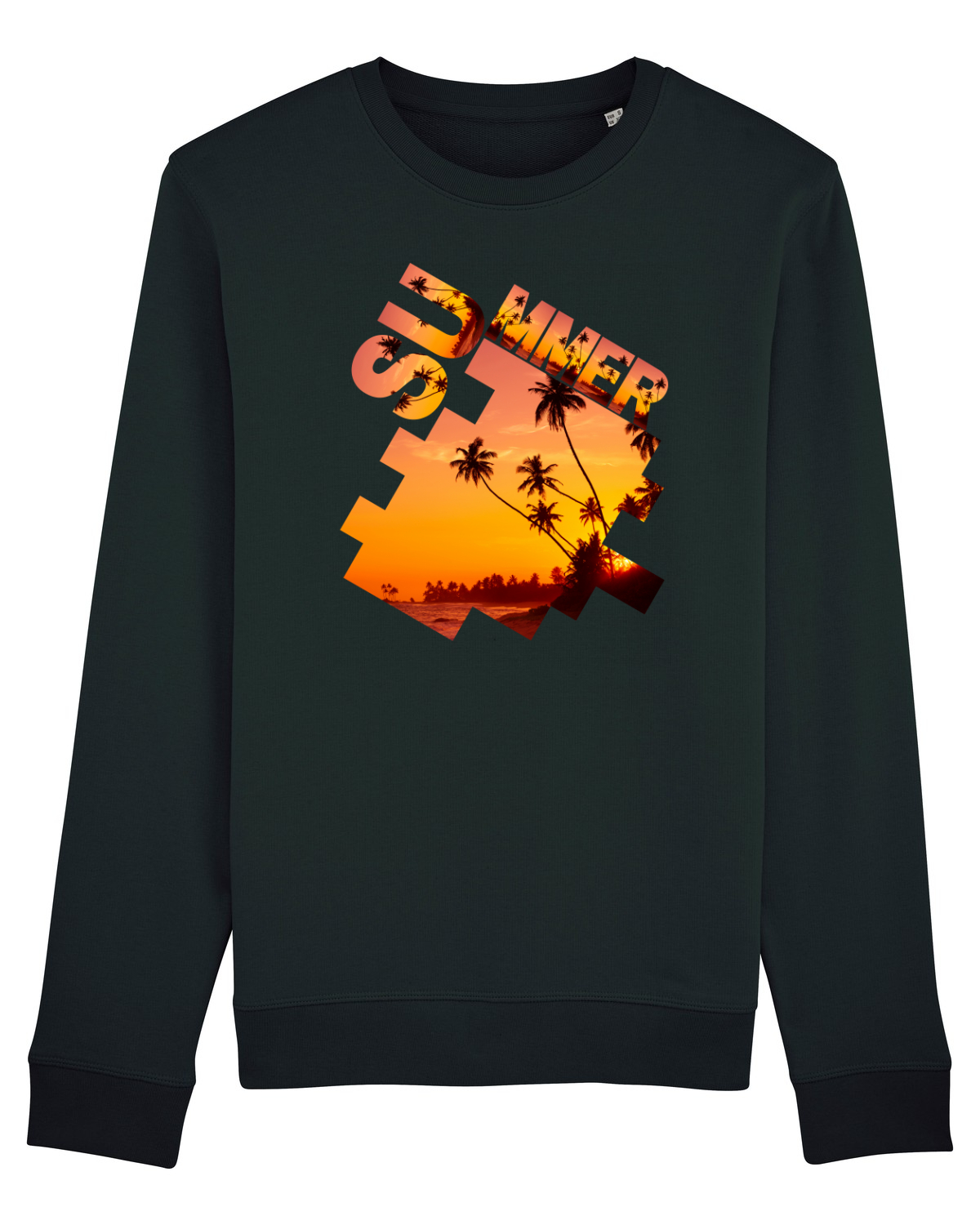 Bluză mânecă lungă Unisex Rise Black