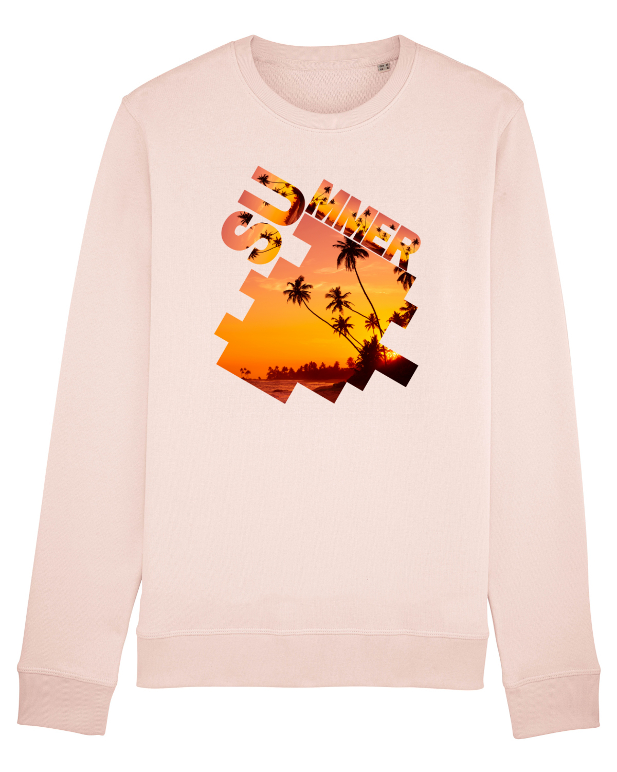 Bluză mânecă lungă Unisex Rise Candy Pink
