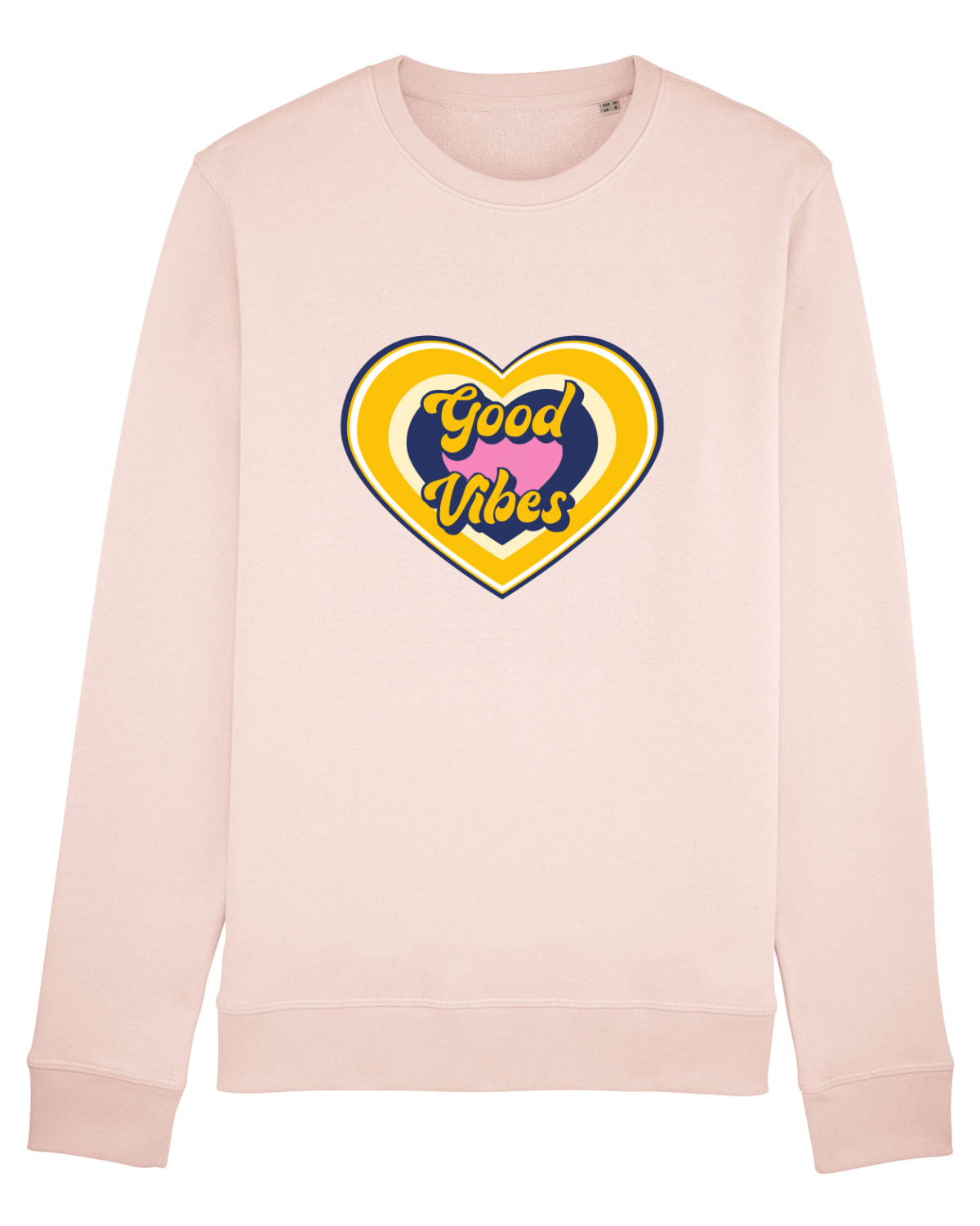 Bluză mânecă lungă Unisex Rise Candy Pink