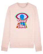 Good Vibes Bluză mânecă lungă Unisex Rise