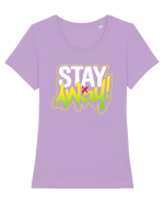 Stay Away Tricou mânecă scurtă guler larg fitted Damă Expresser
