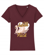 Cea mai iubită fiică Tricou mânecă scurtă guler V Damă Evoker