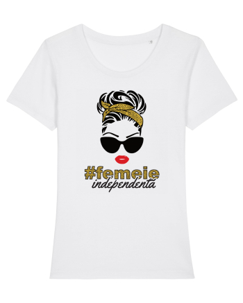 Femeie independentă White