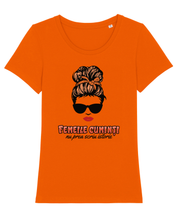 Fetele cuminți nu prea scriu istorie Bright Orange