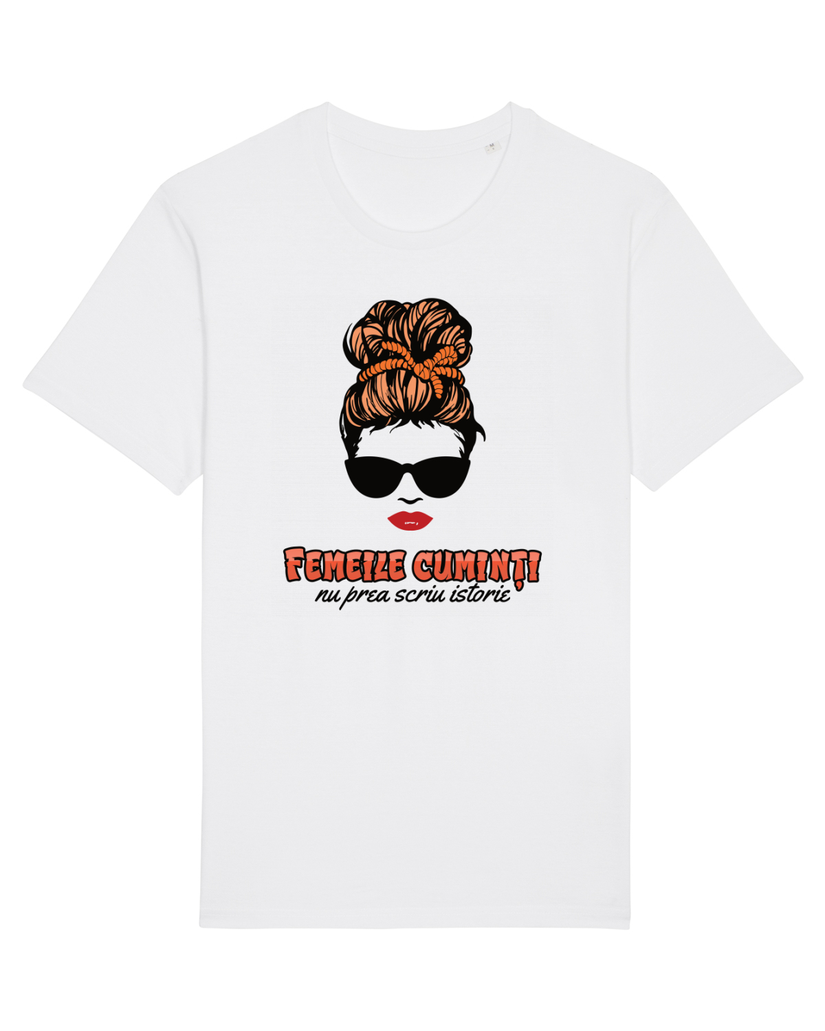 Tricou mânecă scurtă Unisex Rocker White
