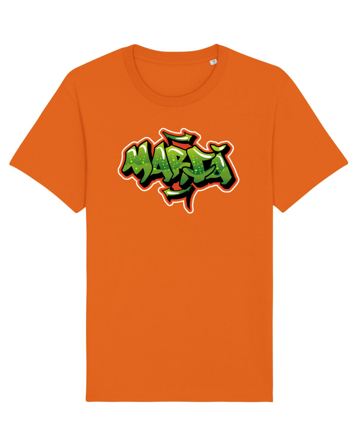 Tricou mânecă scurtă Unisex Rocker Bright Orange