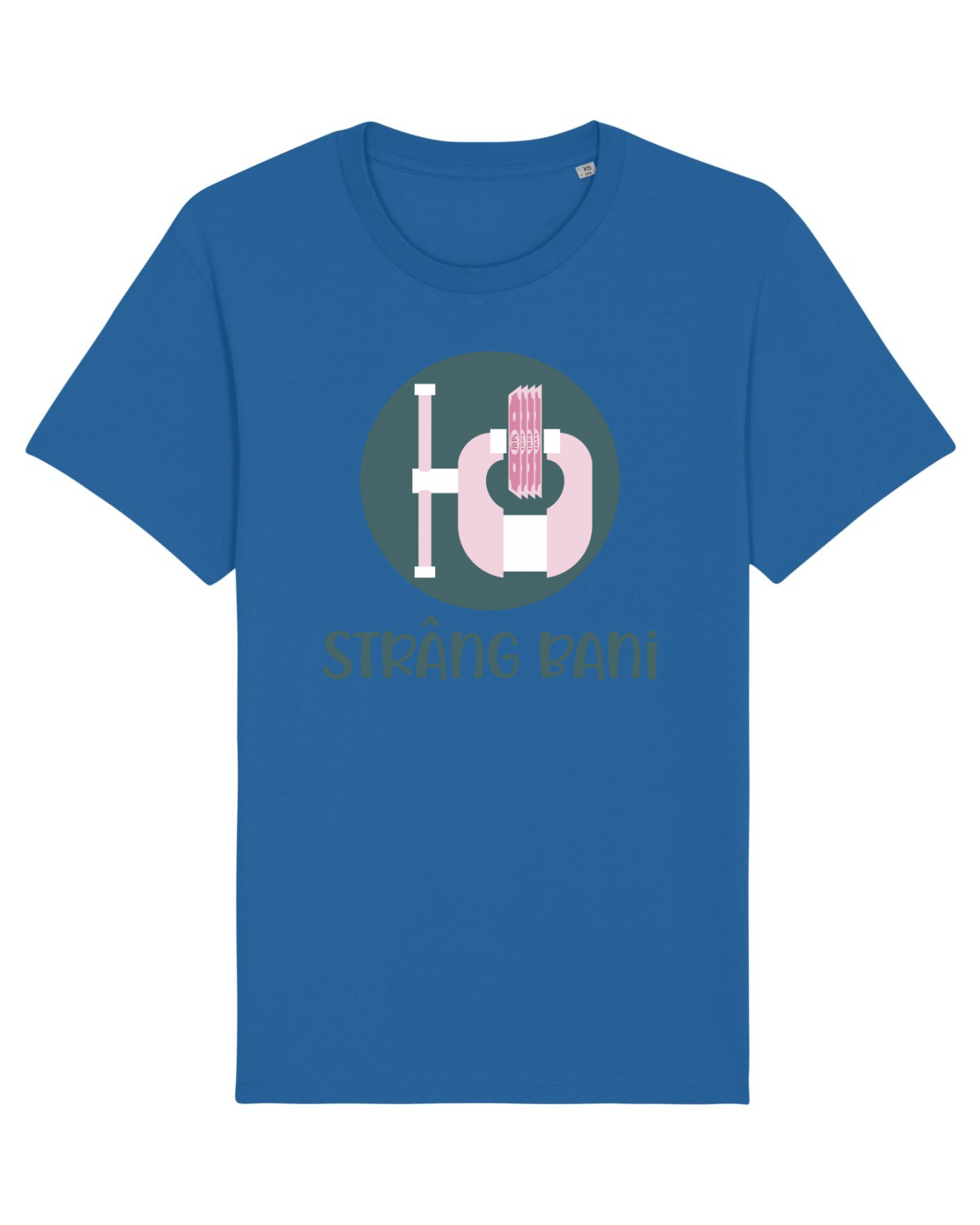 Tricou mânecă scurtă Unisex Rocker Royal Blue