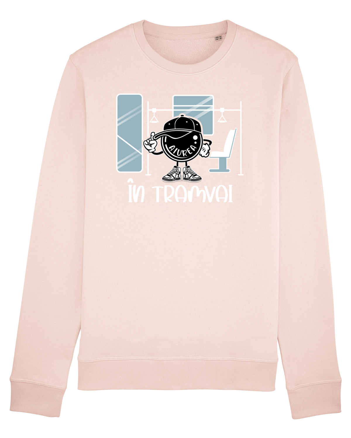 Bluză mânecă lungă Unisex Rise Candy Pink