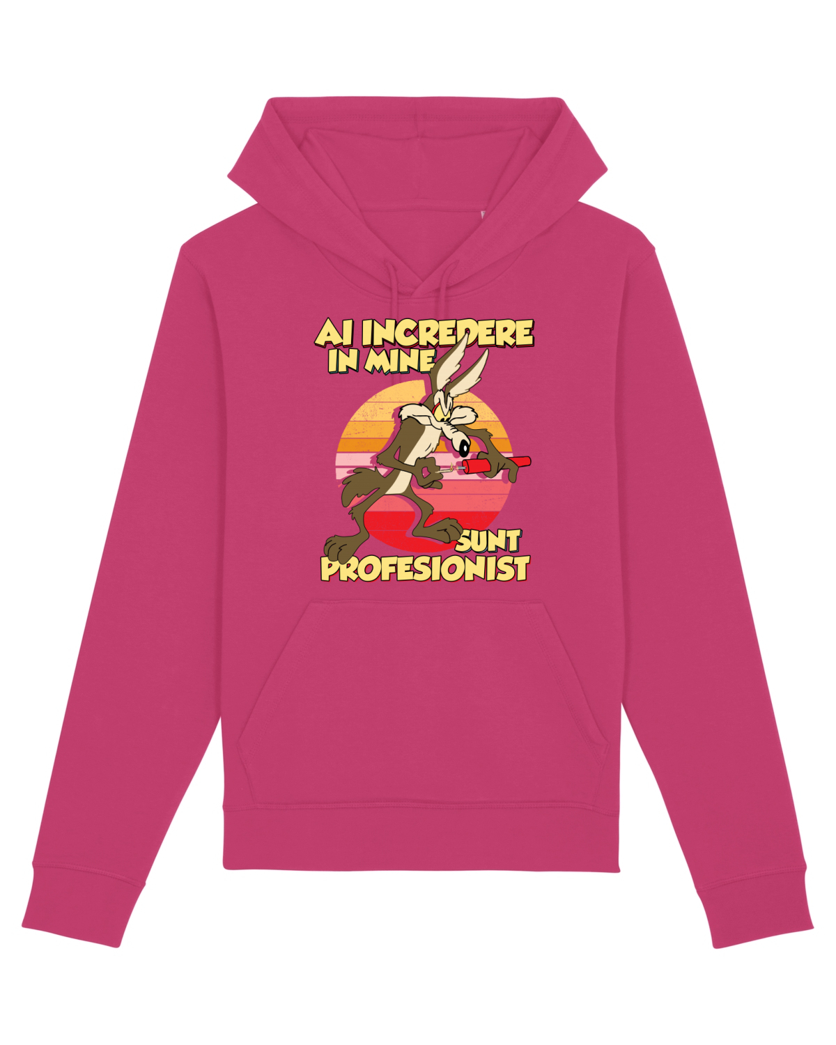 Hanorac Unisex Drummer Raspberry