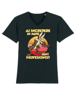 Ai încredere - Sunt profesionist Tricou mânecă scurtă guler V Bărbat Presenter
