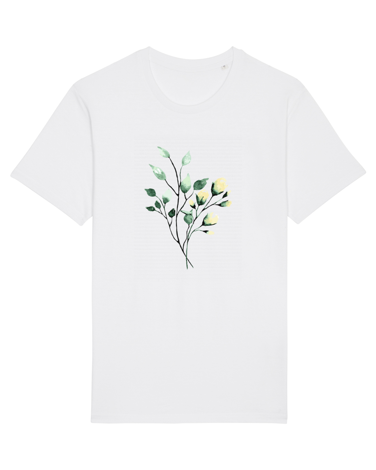 Tricou mânecă scurtă Unisex Rocker White