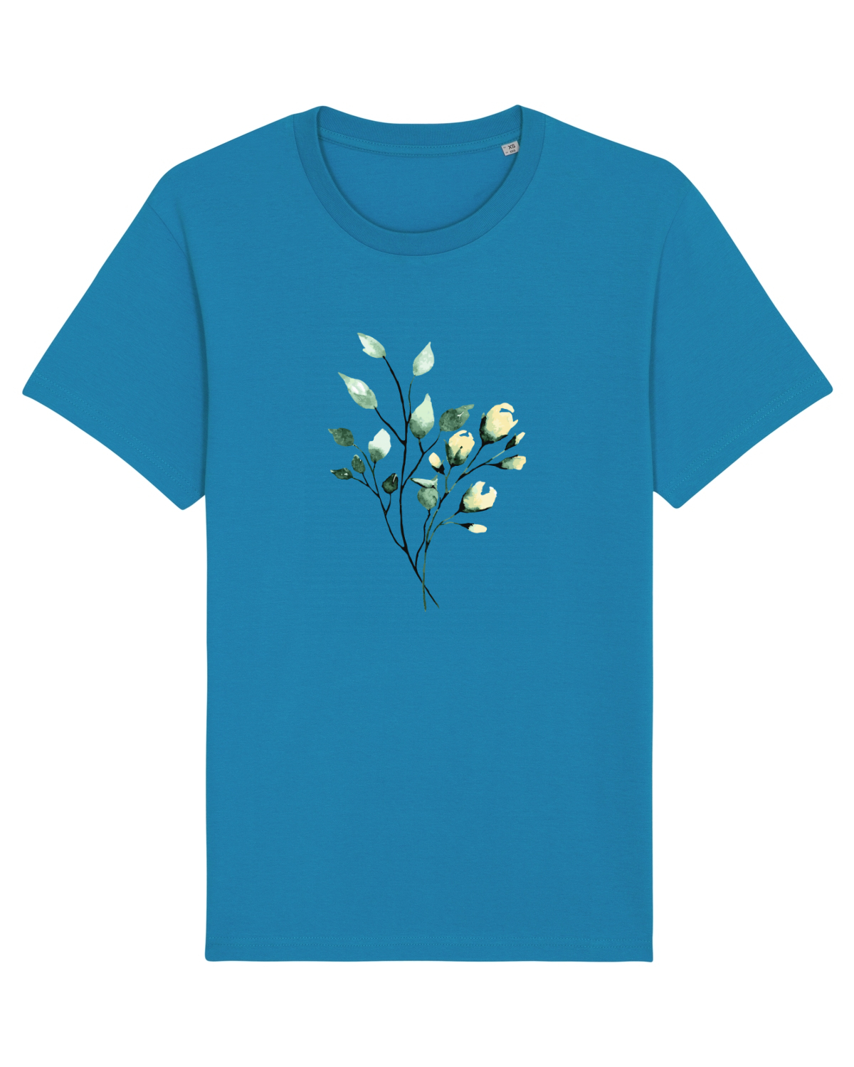 Tricou mânecă scurtă Unisex Rocker Azur