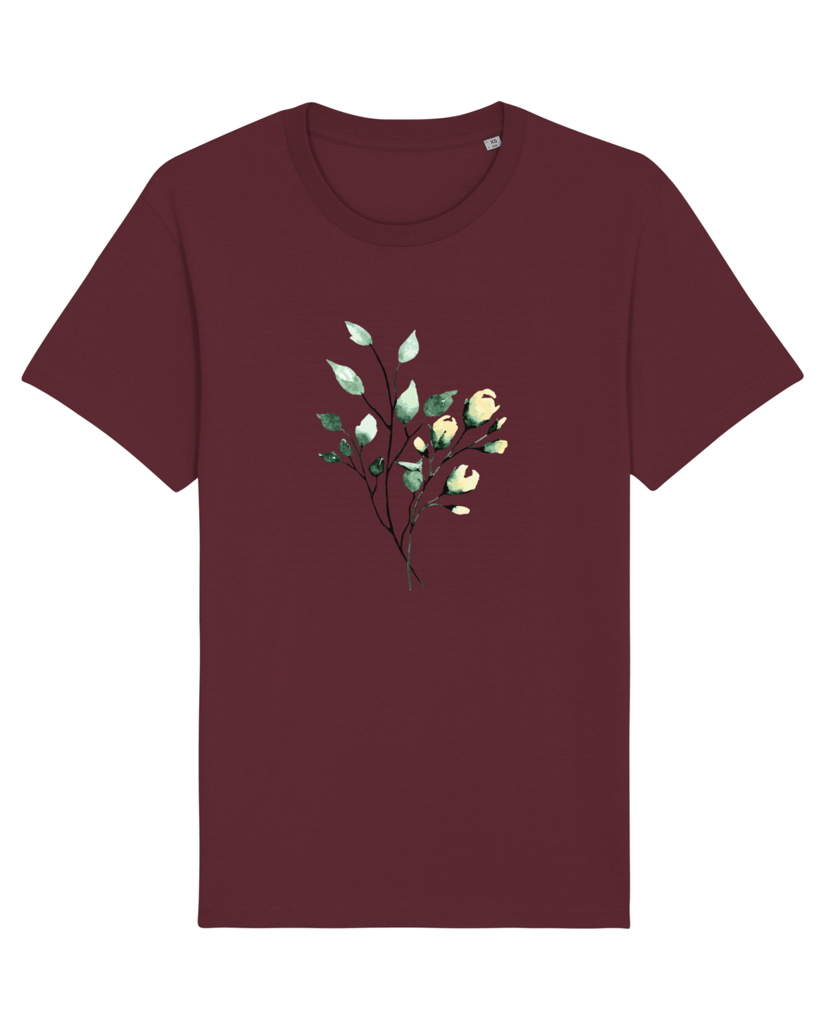 Tricou mânecă scurtă Unisex Rocker Burgundy