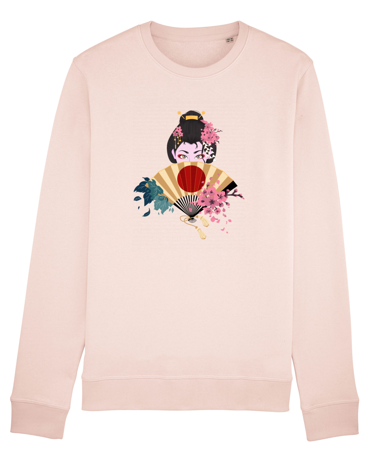 Bluză mânecă lungă Unisex Rise Candy Pink