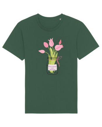 Good Things Are Coming Bottle Green