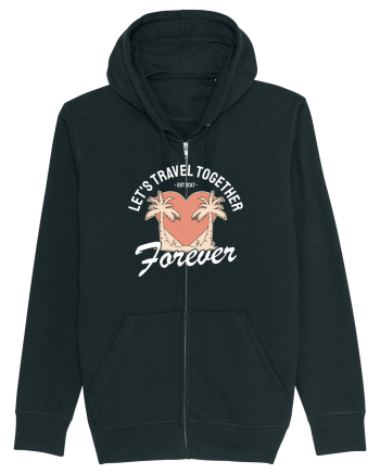 Let's travel together forever - dark colors Black