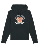 Let's travel together forever - dark colors Hanorac Unisex Drummer