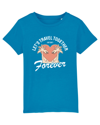 Let's travel together forever - dark colors Azur