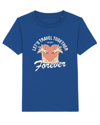Let's travel together forever - dark colors Majorelle Blue